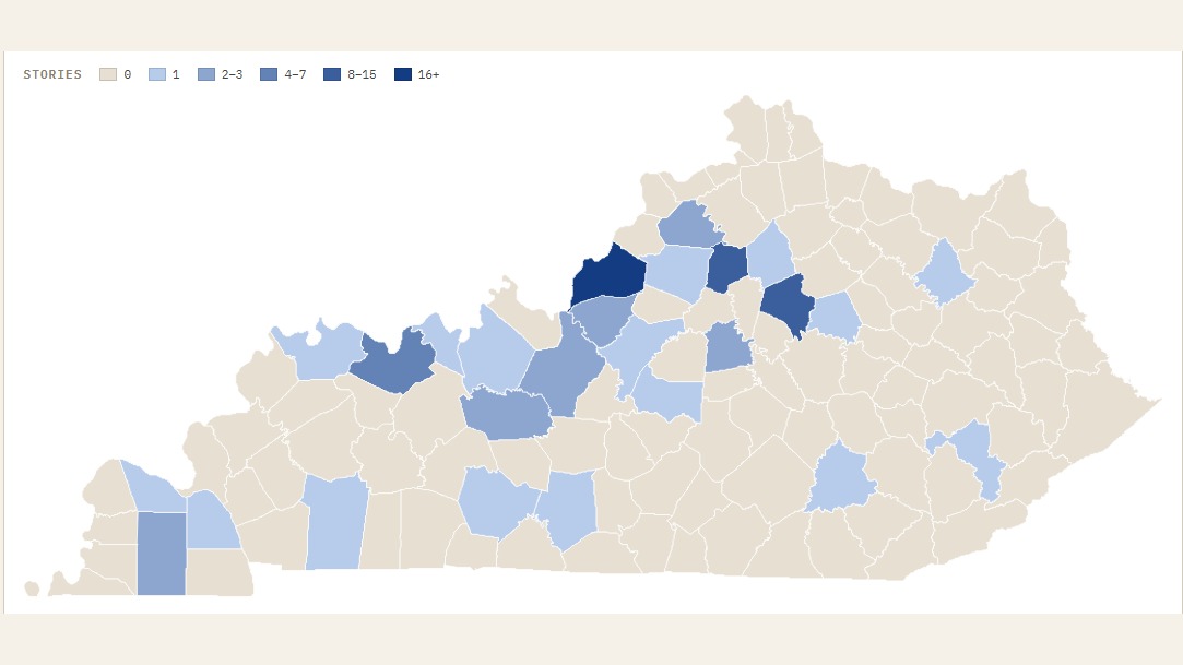County Coverage Heatmap